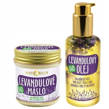 Ošetrujúca sada s levanduľou lekárskou